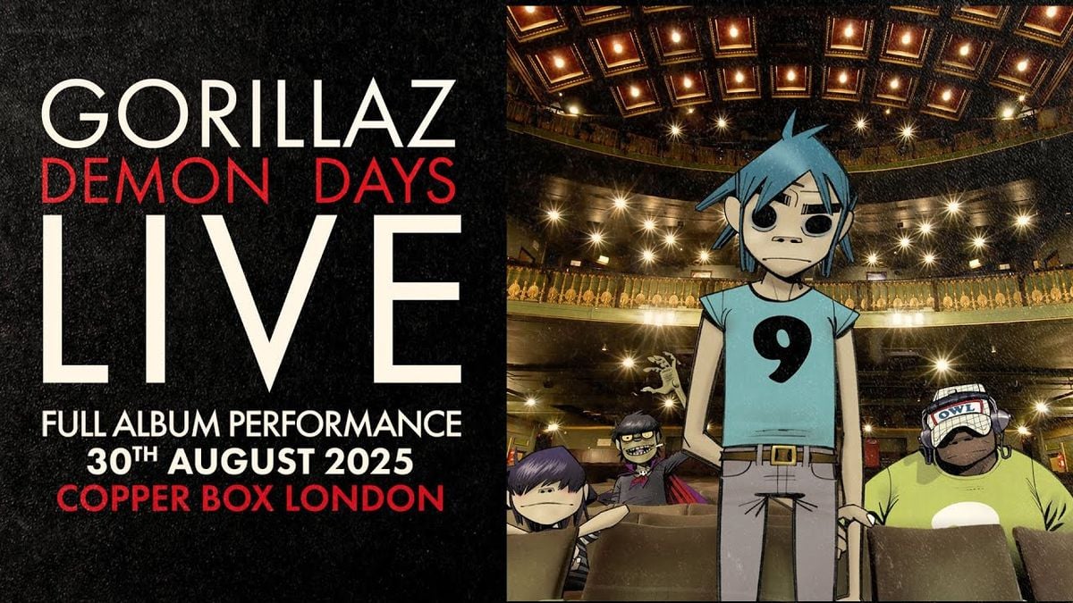 Gorillaz - Demon Days Live at Copper Box Arena, 30 August | Event in London | AllEvents