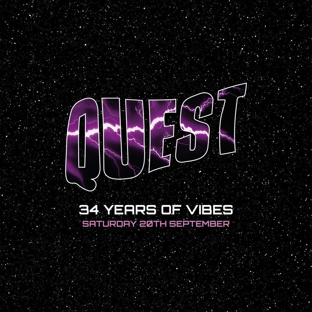 Quest - 34 Years of Vibes, 20 September | Event in Wolverhampton | AllEvents