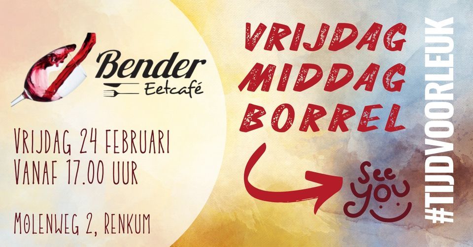 Tijdvoorleuk VrijMiBo bij Bender, Eetcafe Bender, Renkum, 24 February 2023 AllEvents.in