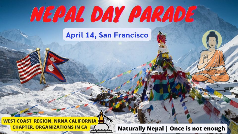 Nepal Day Parade SF, Market Street, San Francisco, April 14 2025