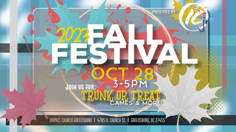 Trunk or Treat 2023 Impact Church Greensboro, Impact Church