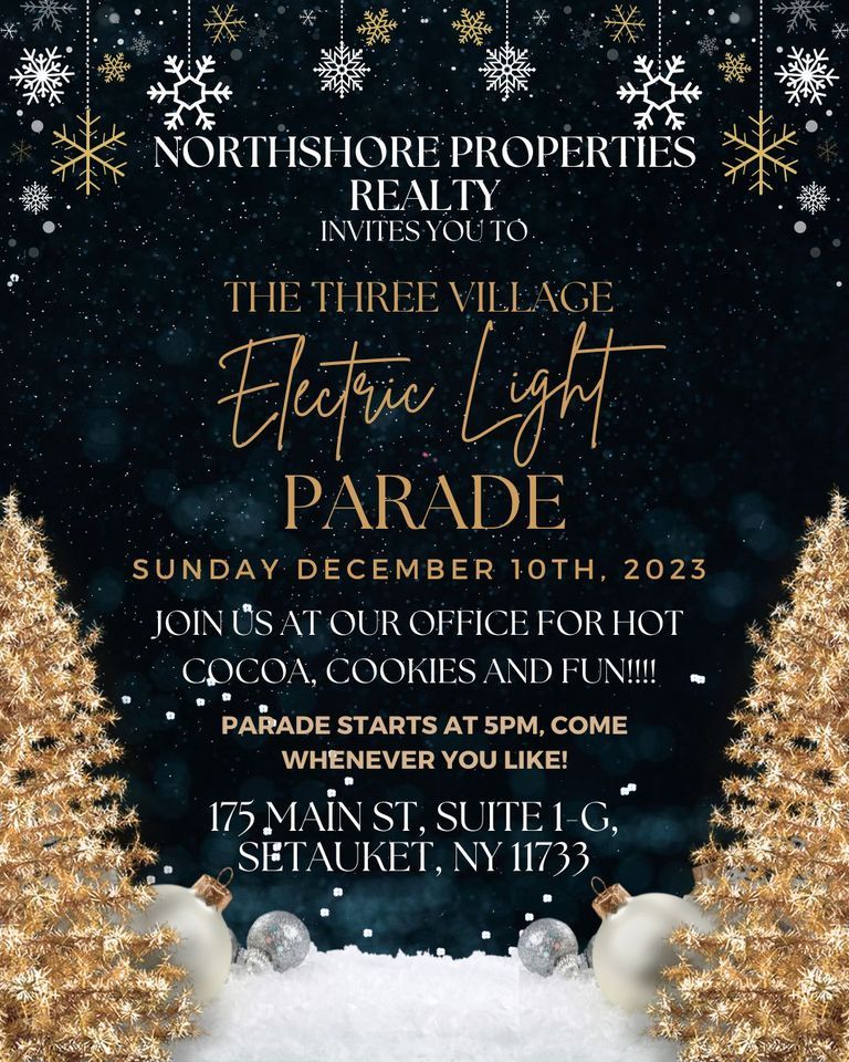 Three Village Electric Light Parade , Northshore Properties RealtyGina