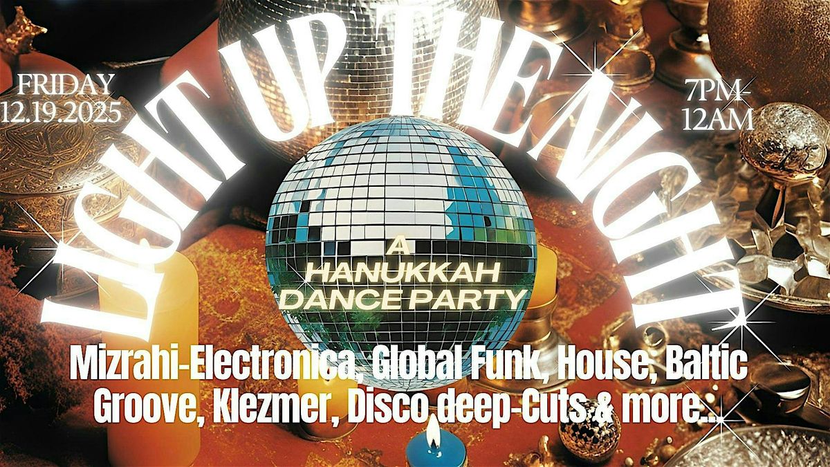 Light Up the Night- A Hanukkah Dance Party, 19 December | Event in Portland | AllEvents