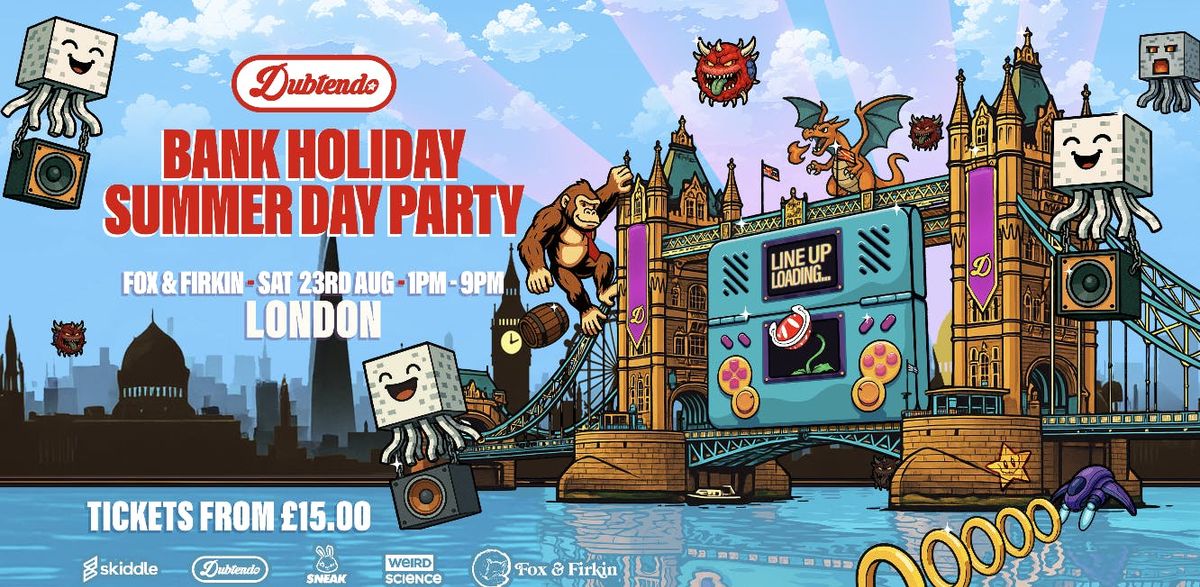 Dubtendo Day Party - London, 23 August | Event in Bromley | AllEvents