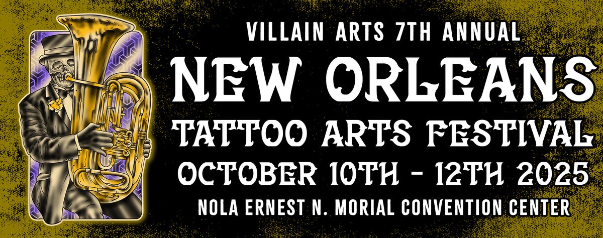 New Orleans Tattoo Arts Festival - 3 Day Pass, 9 October | Event in New Orleans | AllEvents