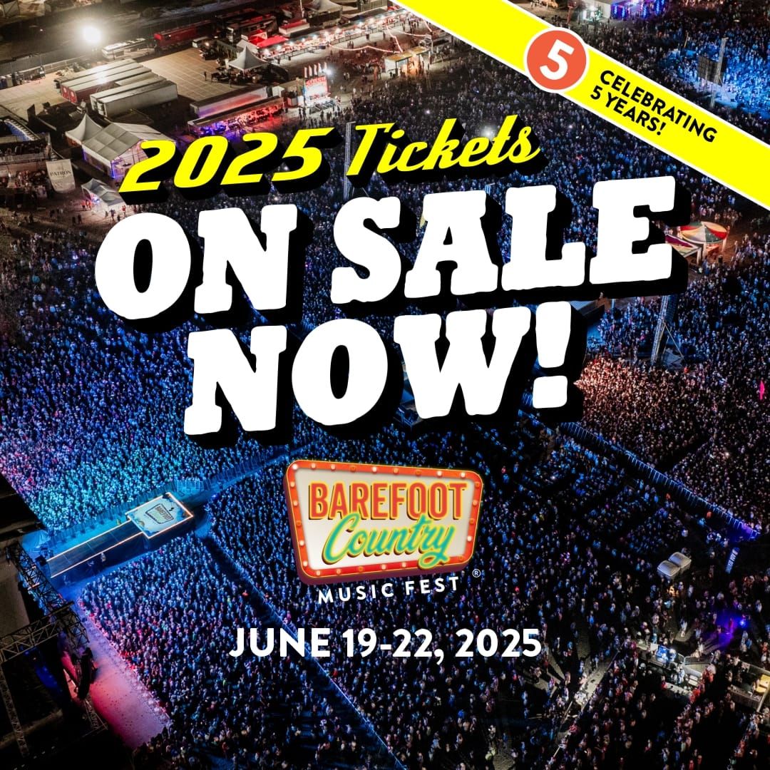 Barefoot Country Music Fest - Friday, 19 June | Event in Wildwood | AllEvents