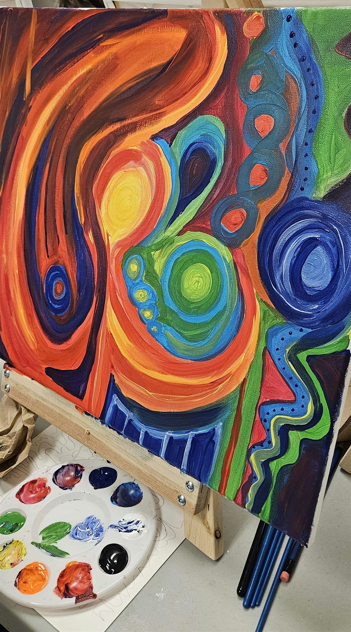 Whimsical Wednesdays Weekly Art Class - Paint Party Art Night
