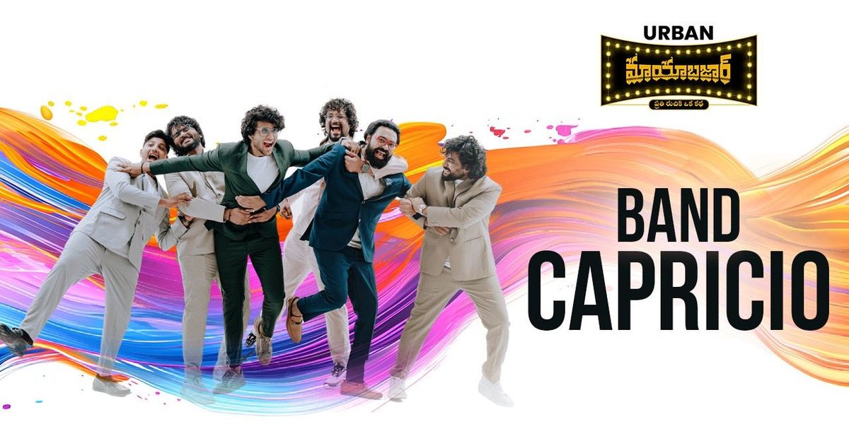 Band Capricio Live Urban Mayabazar- June 1, 1 June | Event in Hyderabad | AllEvents