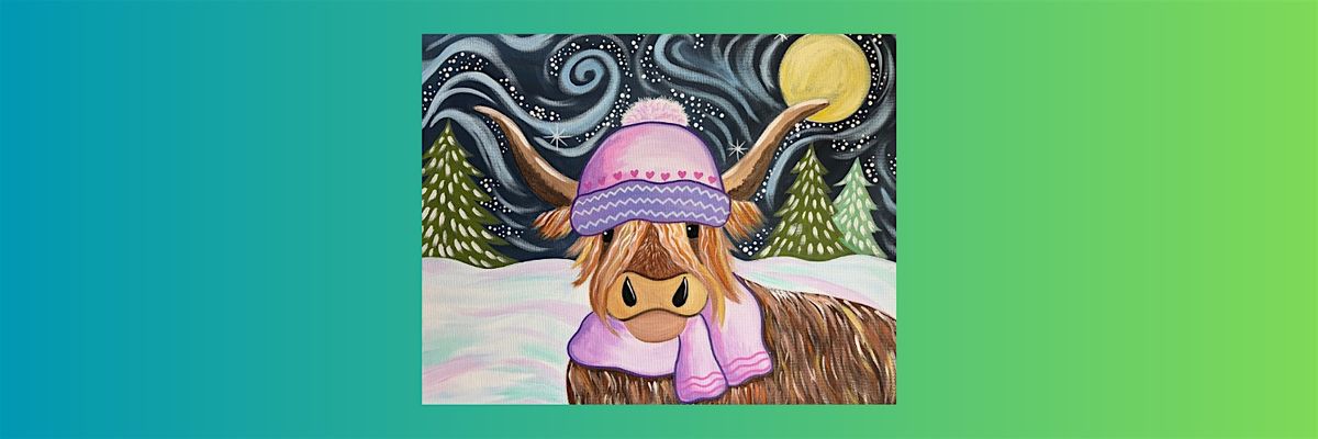 Paint Night for Adults_Russell United Church, Russell ON_WINTER BESSIE