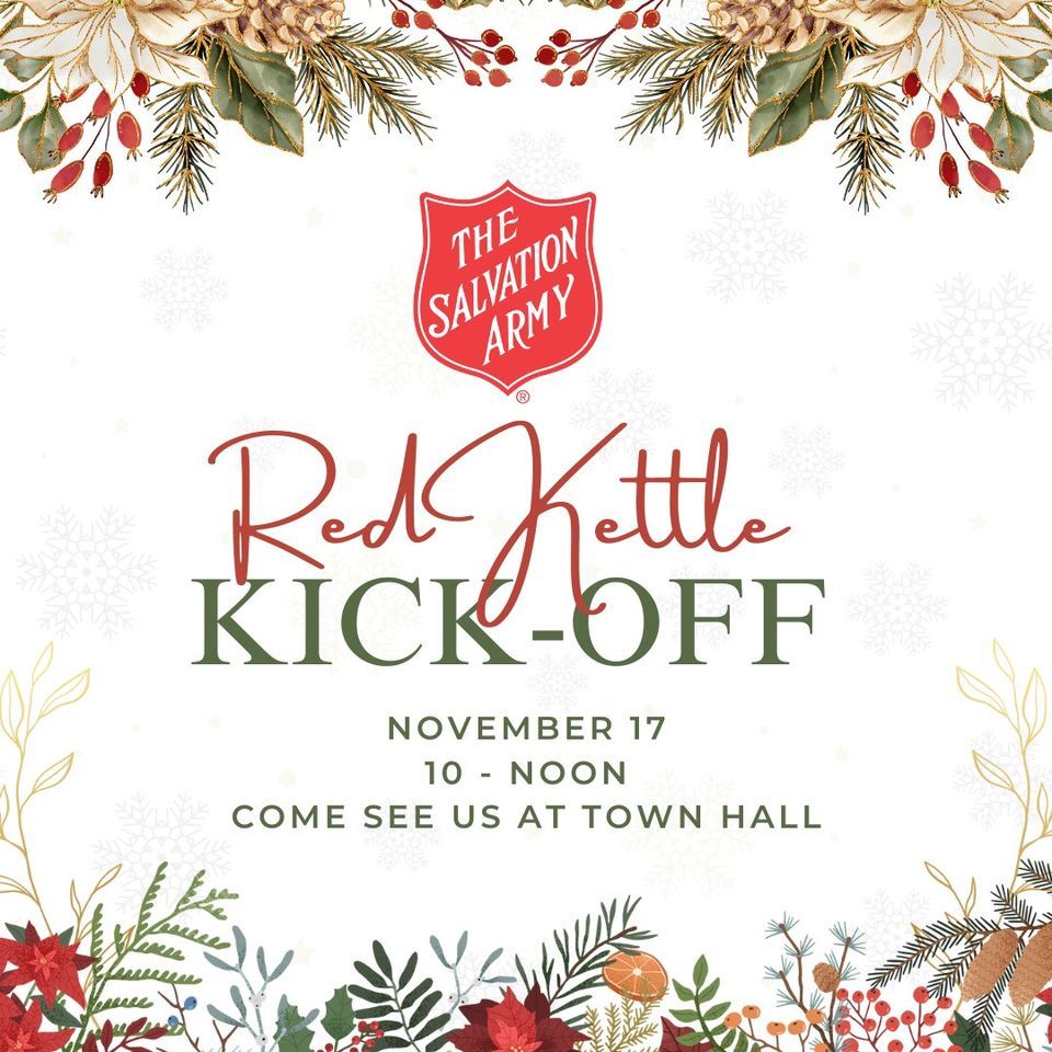 The Salvation Army Red Kettle KickOff , Town of Smithfield Town Hall