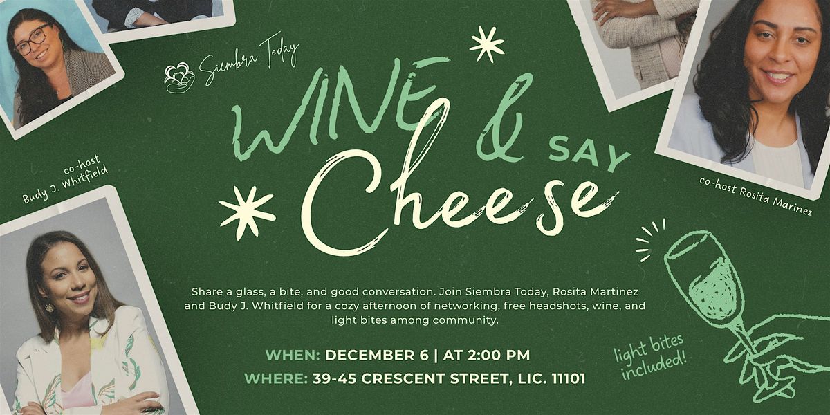 Networking & Headshots: Say Cheese at Casa Wellness, 6 December | Event in Queens | AllEvents