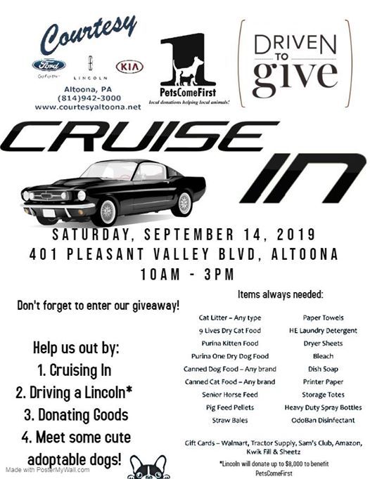 Courtesy Ford Altoona >> Cruise In At Courtesy Ford Altoona Courtesy Ford Altoona >> Cruise In At Courtesy Ford Altoona