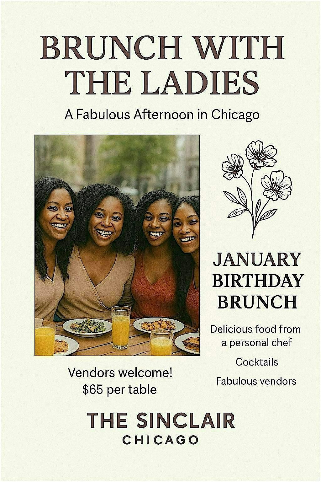 Brunch With The Ladies, 11 January | Event in Chicago | AllEvents