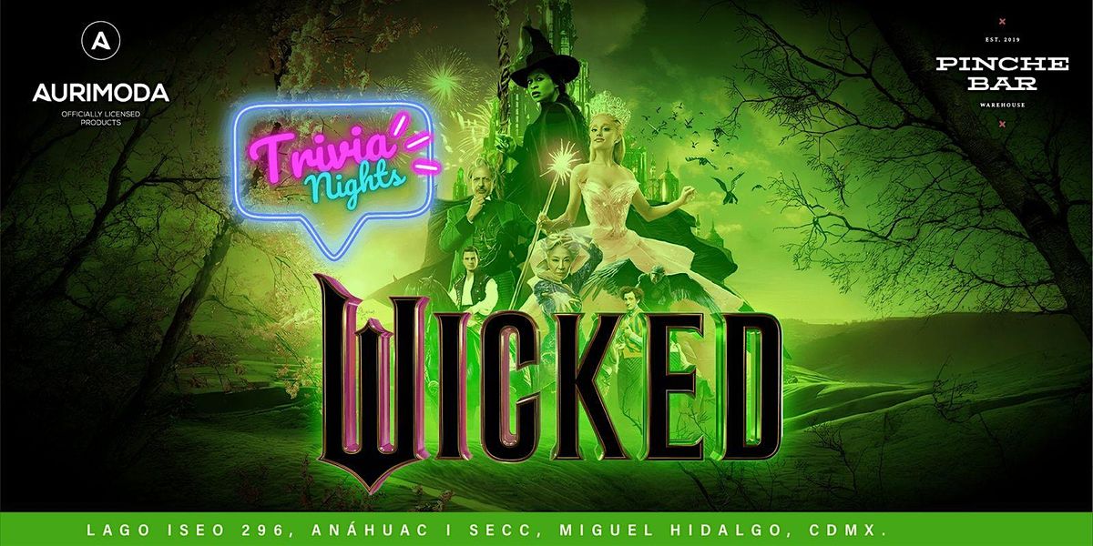 Wicked Trivia Night!, 15 December | Event in Ciudad de México | AllEvents