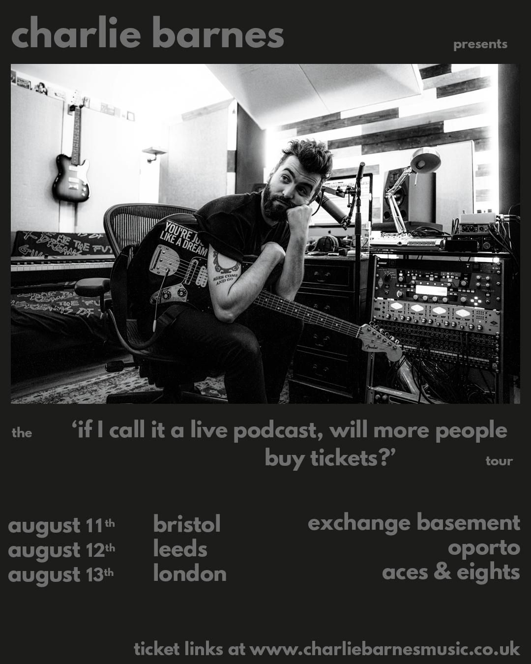 Charlie Barnes, 12 August | Event in Leeds | AllEvents