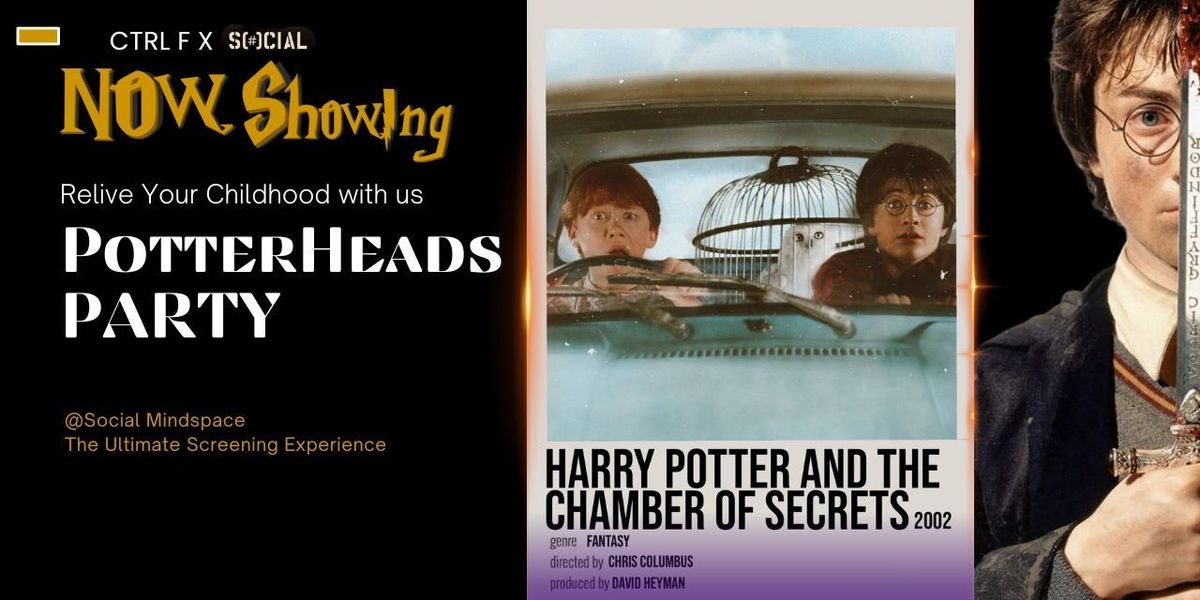 Harry Potter & The Chamber Of Secrets, 10 May | Event in Hyderabad | AllEvents