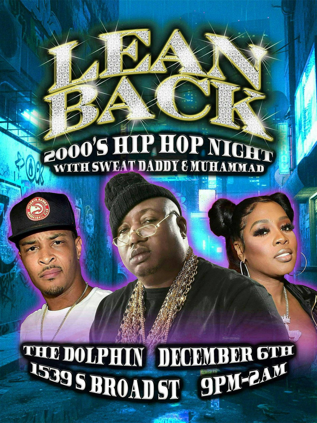 Lean Back: 2000's Hip Hop Night at The Dolphin, 3 January | Event in Philadelphia | AllEvents