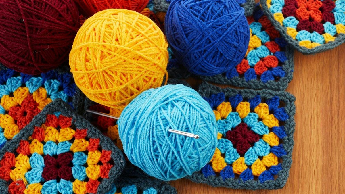 Classic Granny Square Basics - Level 2, 23 January | Event in Lowell | AllEvents