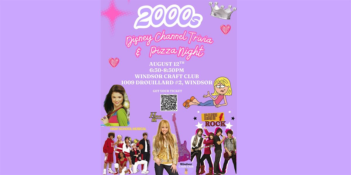 2000s Disney Channel Trivia & Pizza