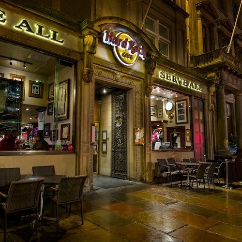 Hard Rock Cafe Edinburgh, Hard Rock Cafe Edinburgh, September 13 2023