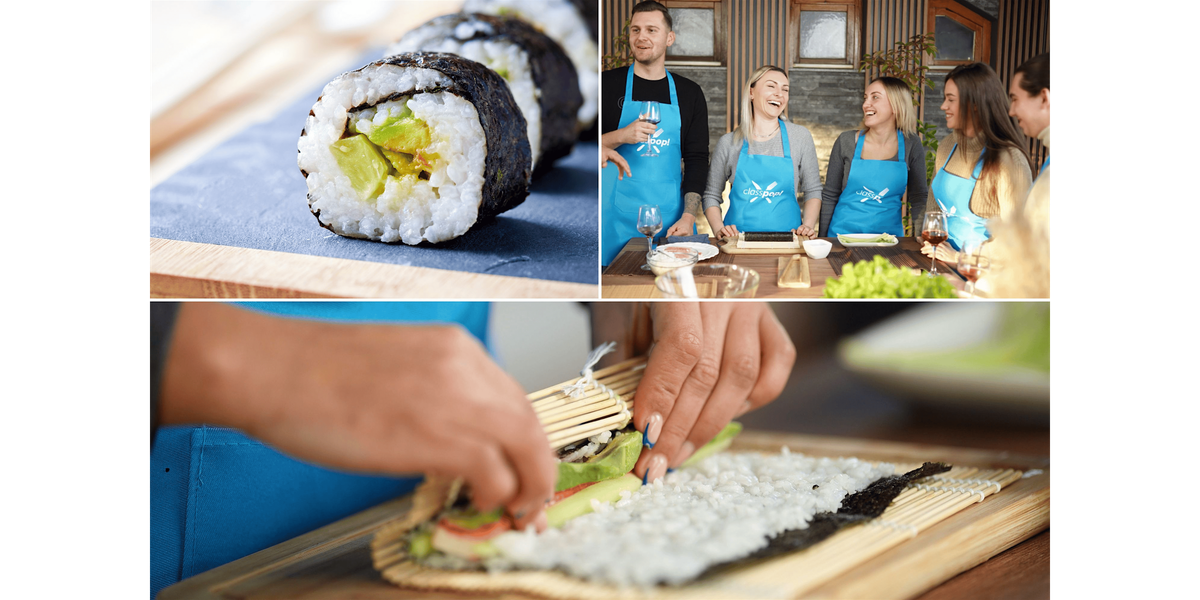 Sushi Making With Chef Brandi - Sushi Making Cooking Class in Baltimore ...