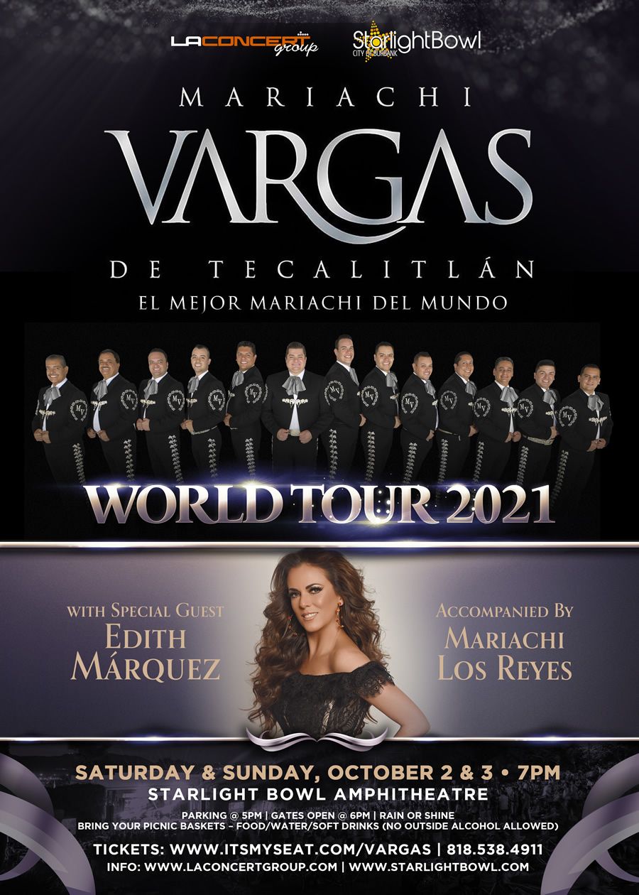 Mariachi Vargas De Tecalitlan at Steven Tanger Center for the Performing Arts, 9 August | Event in Greensboro