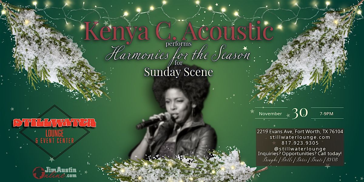 Sunday Scene - Kenya C. Acoustic, 30 November | Event in Fort Worth | AllEvents