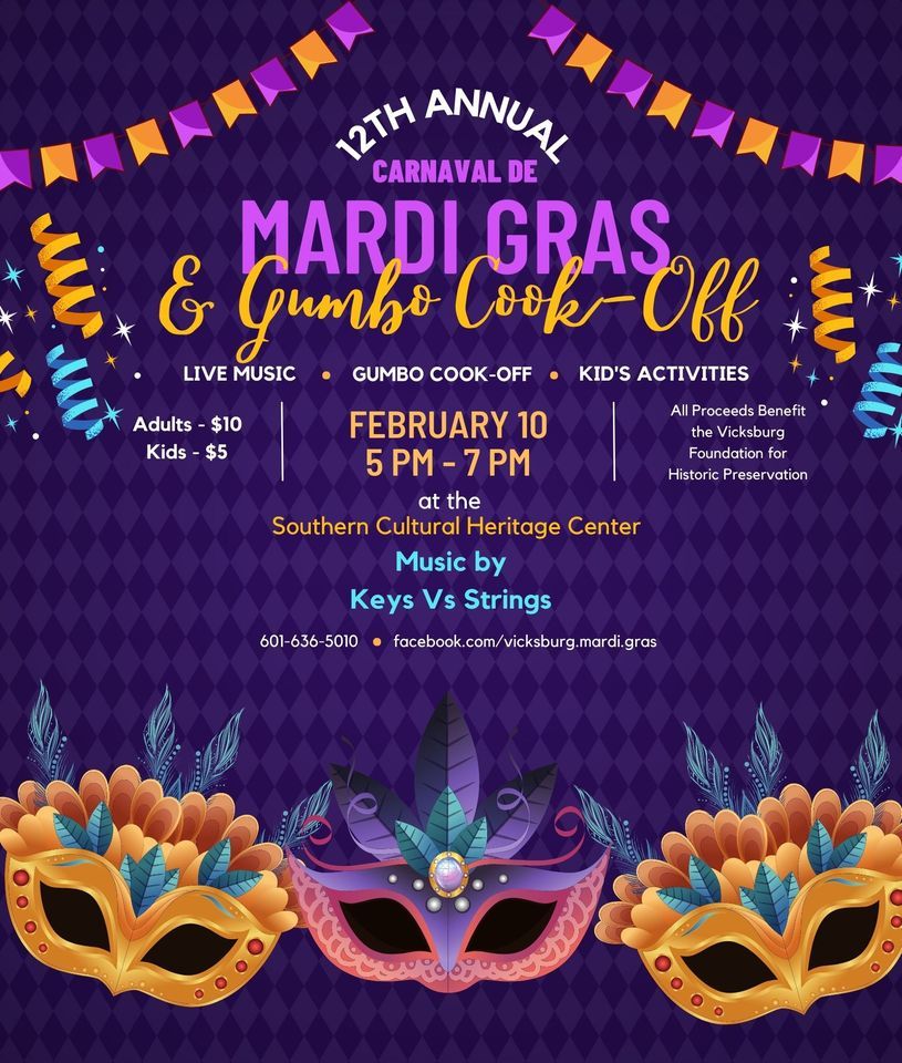 12th Annual Carnaval de Mardi Gras Gumbo CookOff, Southern Cultural