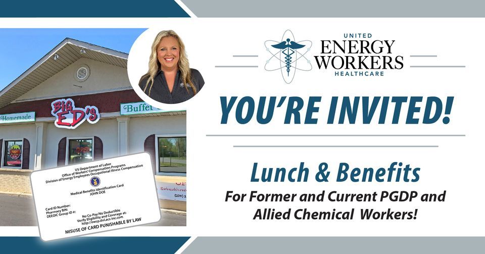 FREE Lunch n Learn for Past & Present Allied Chemical & Paducah Gaseous