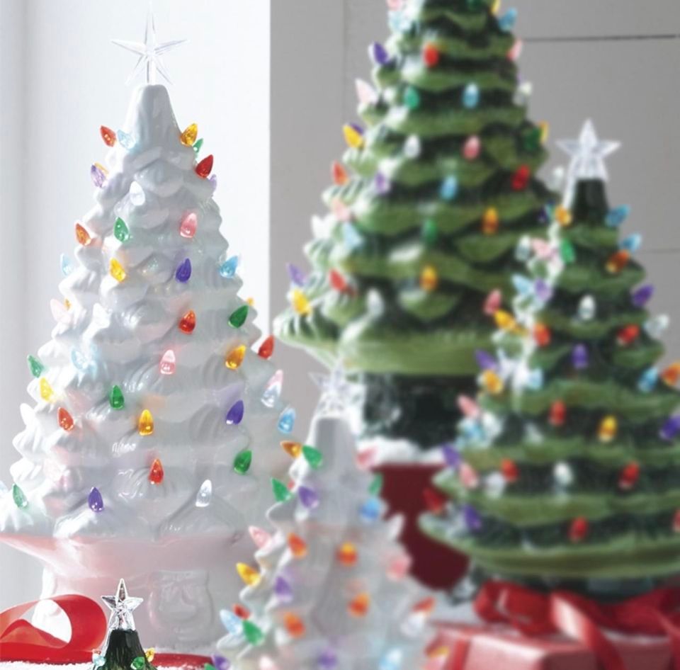 Ceramic Lighted Christmas Tree Class 65 111423, The Stompin Grounds