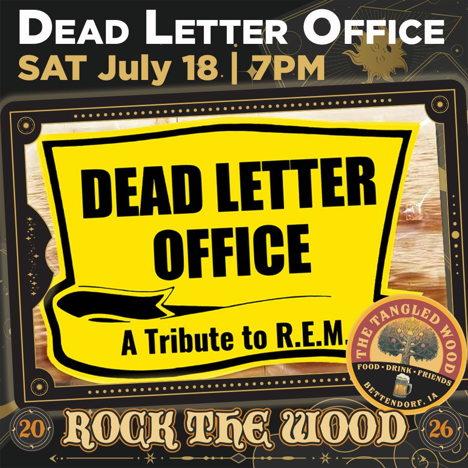 Dead Letter Office - A Tribute To R.E.M., Ludlow Garage, Cincinnati, 24 ...