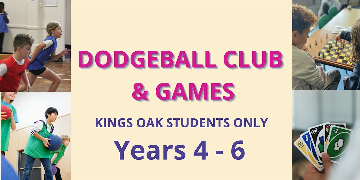 KOSp1Sp26 - DODGEBALL AFTER SCHOOL (YEARS 4-6) KO STUDENTS ONLY - X11W