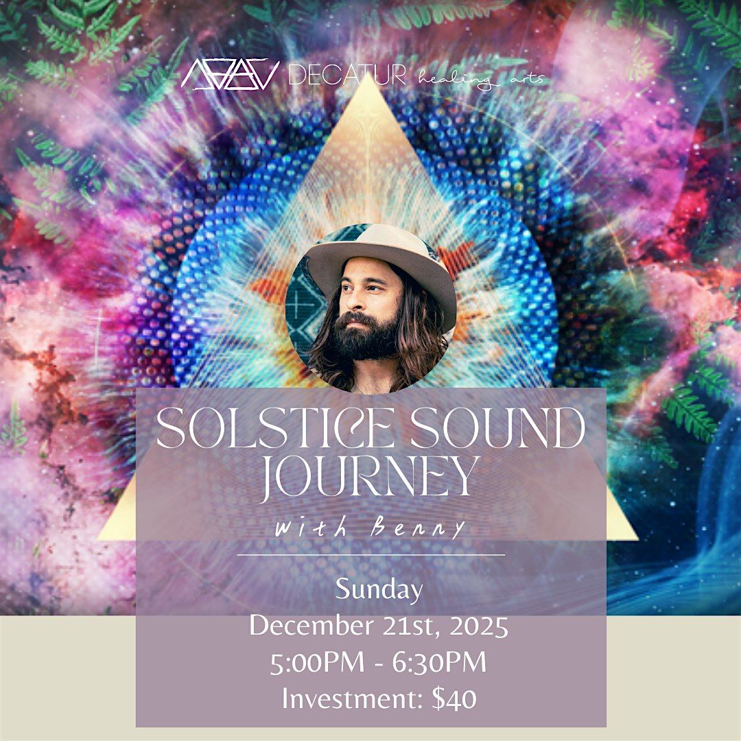 Solstice Sound Journey, 21 December | Event in Decatur | AllEvents