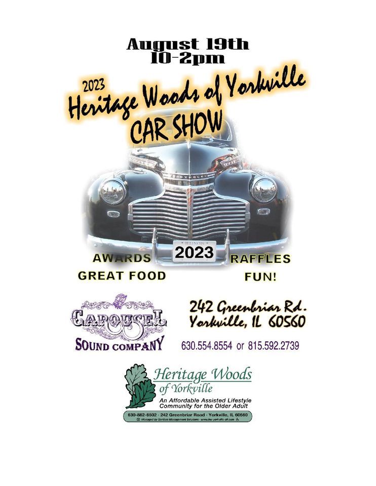 2023 Heritage Woods of Yorkville Car Show, Heritage Woods of Yorkville