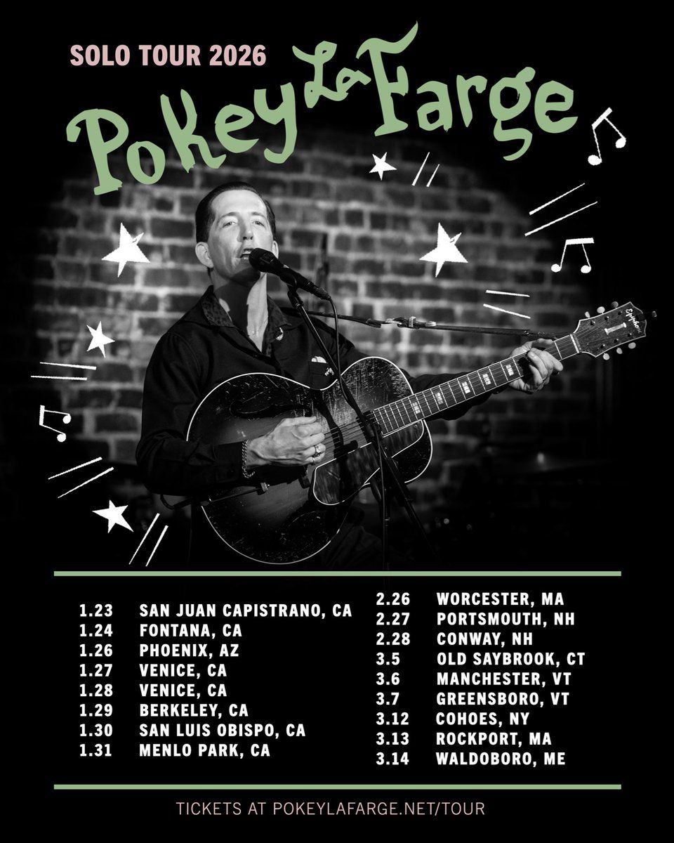 Pokey Lafarge, 25 January | Event in Phoenix | AllEvents