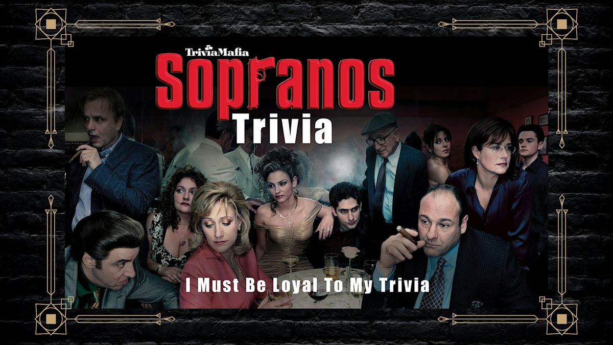 Sopranos Themed Trivia, 29 January | Event in Circle Pines | AllEvents