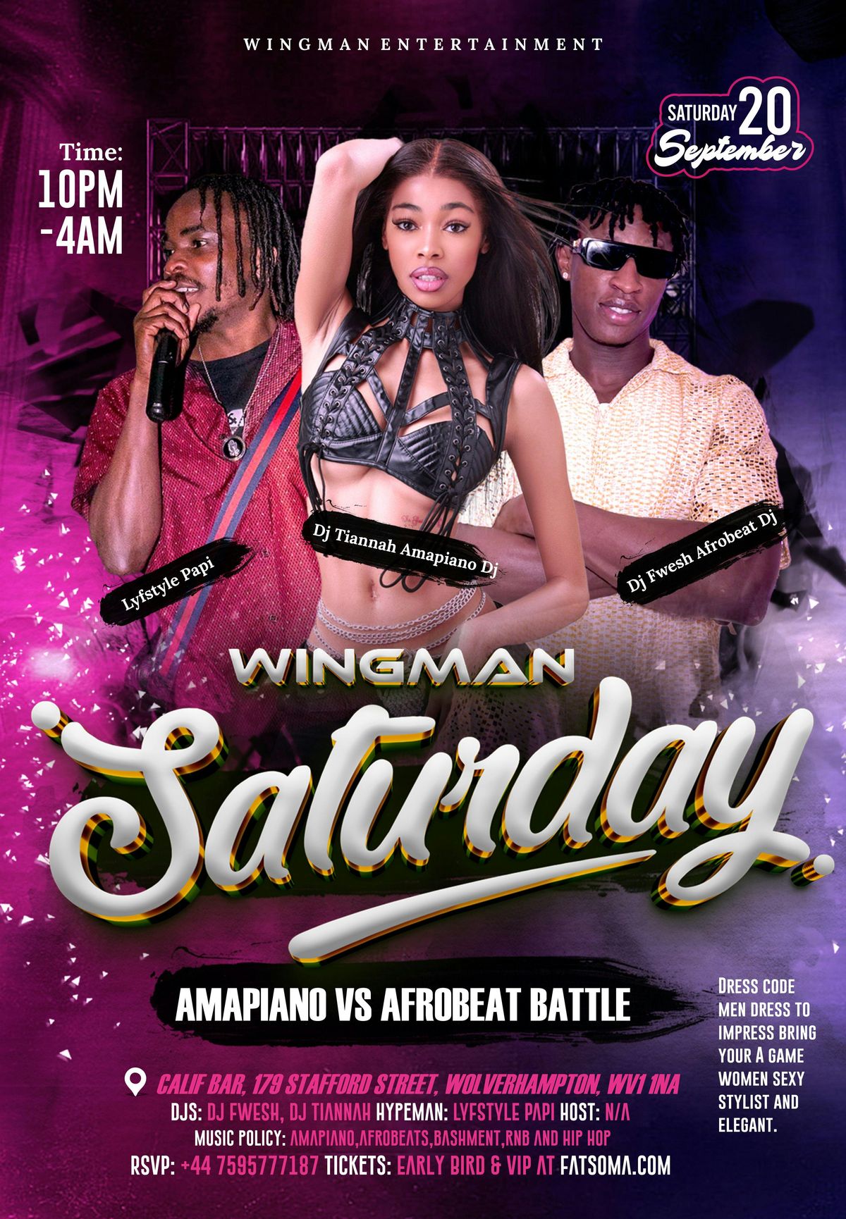 Wingman Saturday , 20 September | Event in Wolverhampton | AllEvents