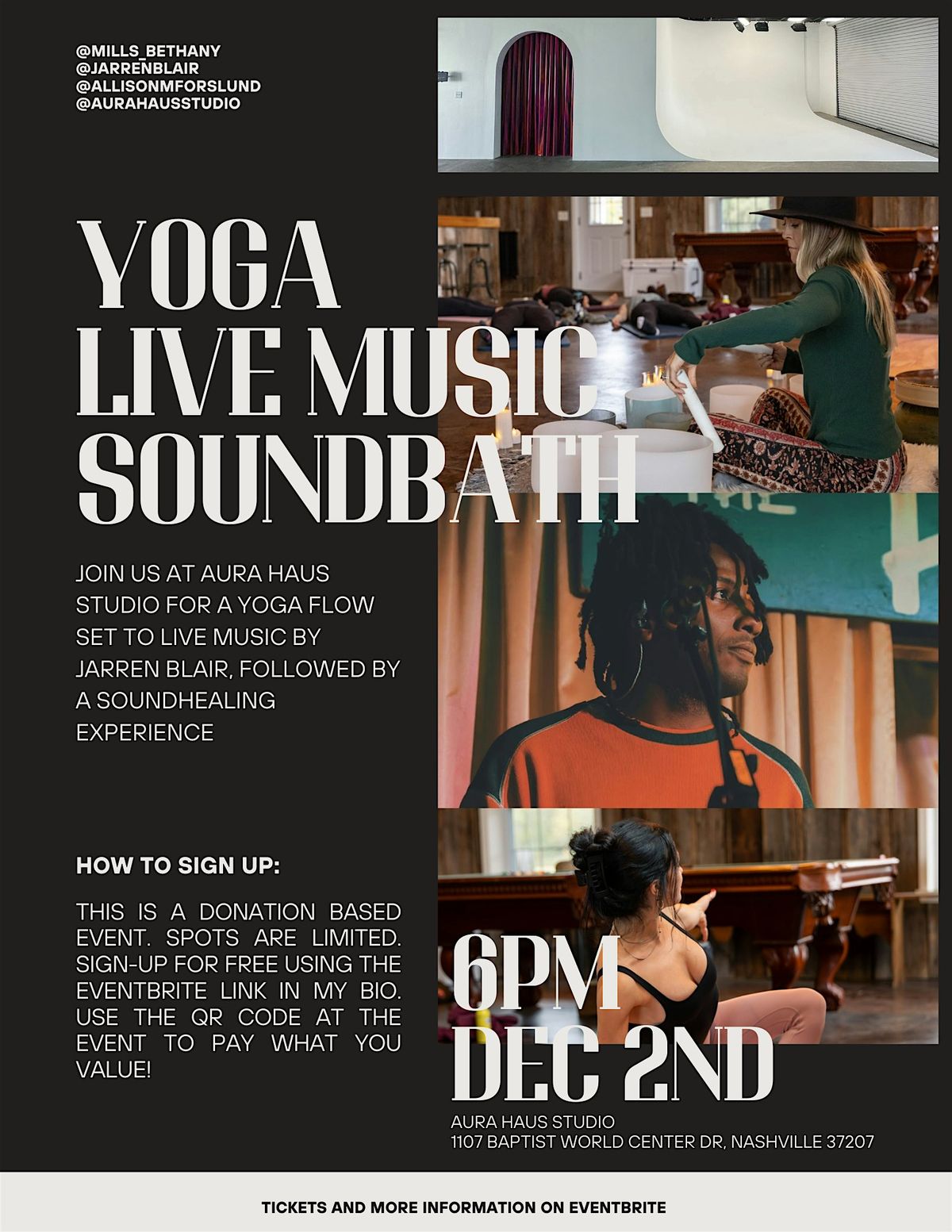 Yoga + Live Music + Soundbath | Event in Nashville | AllEvents