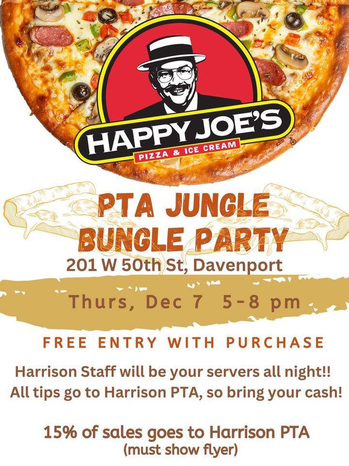Jungle Bungle Night! , Happy Joe's Pizza & Jungle Bungle W. 50th
