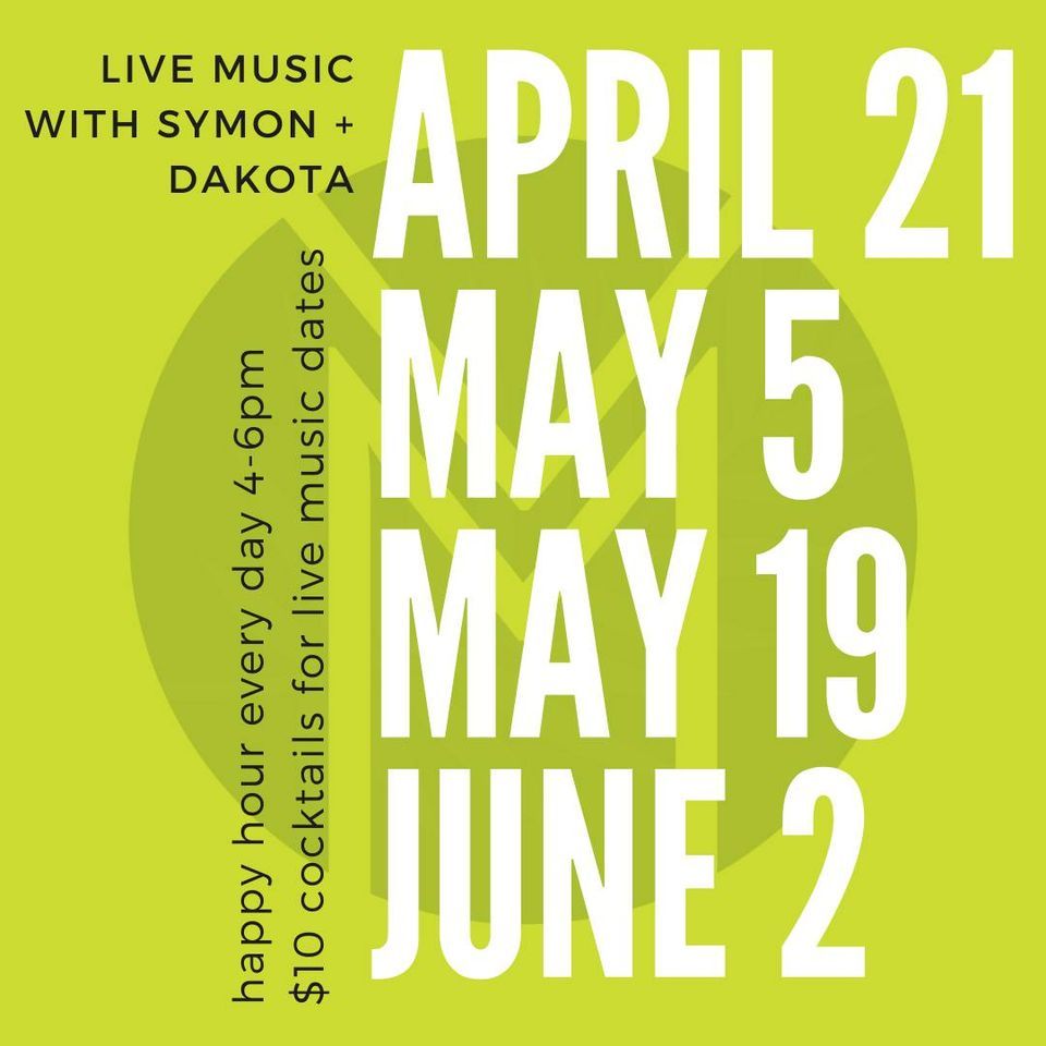 Live Music at MOOD with Symon + Dakota, MOOD, Tequesta, 5 May