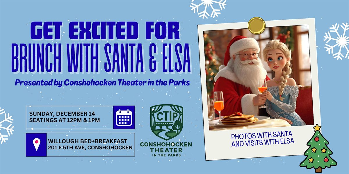 Holiday Brunch with Santa and Elsa, 14 December | Event in Conshohocken | AllEvents