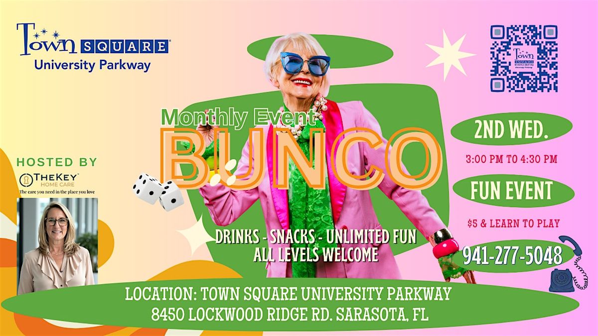 Monthly Bunco Social Event | Sarasota, Lakewood Ranch & UTC, 8450 ...