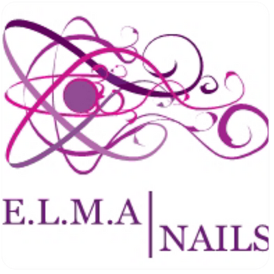 e.l.m.a nails logo