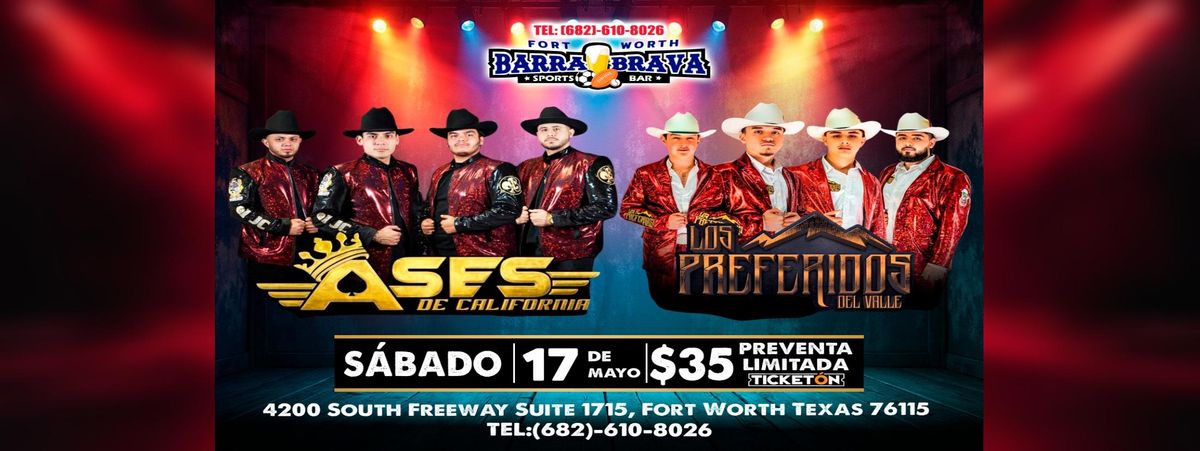 Los Ases De California y Los Preferidos Del VAlle, 17 May | Event in Fort Worth | AllEvents