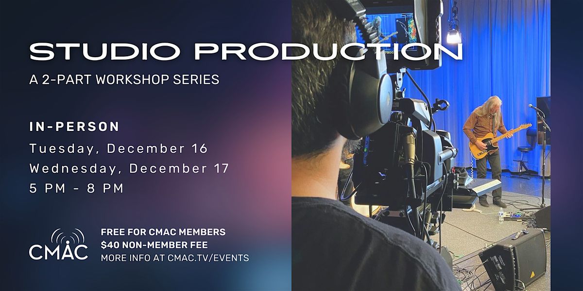Workshop: Studio Production, 16 December | Event in Fresno | AllEvents