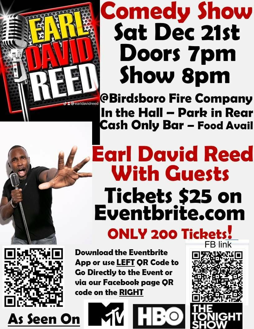 Earl David Reed at Bijou Theatre - Bridgeport, 13 September | Event in Bridgeport | AllEvents