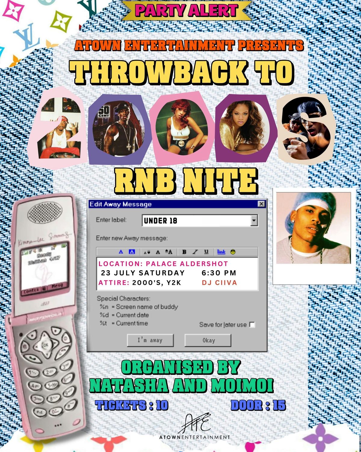 🎧💿 THROWBACK R&amp;B NITE — Y2K EDITION 💿🎧, 23 July | Event in Aldershot | AllEvents