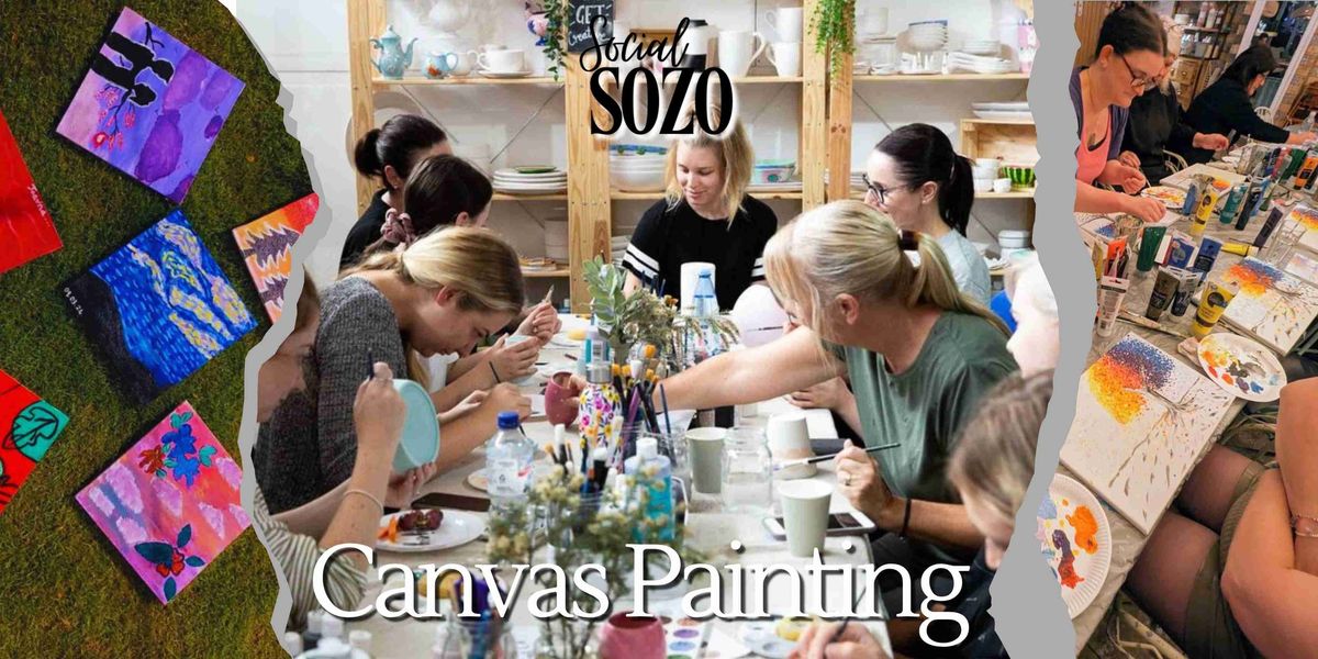 Canvas Painting By Social Sozo | Event in New Delhi | AllEvents