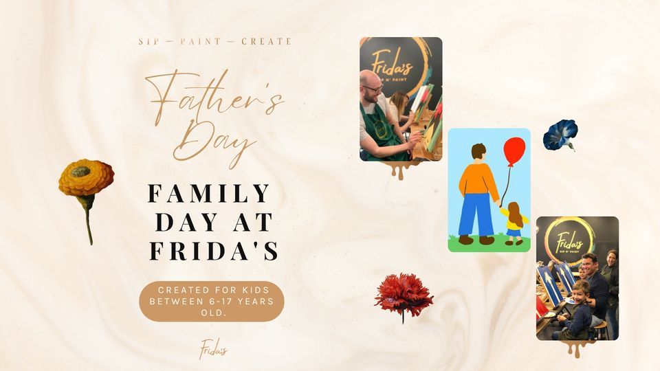 Sip and Paint for Fathers Day, Frida's Luxe Sip n' Paint Fremantle