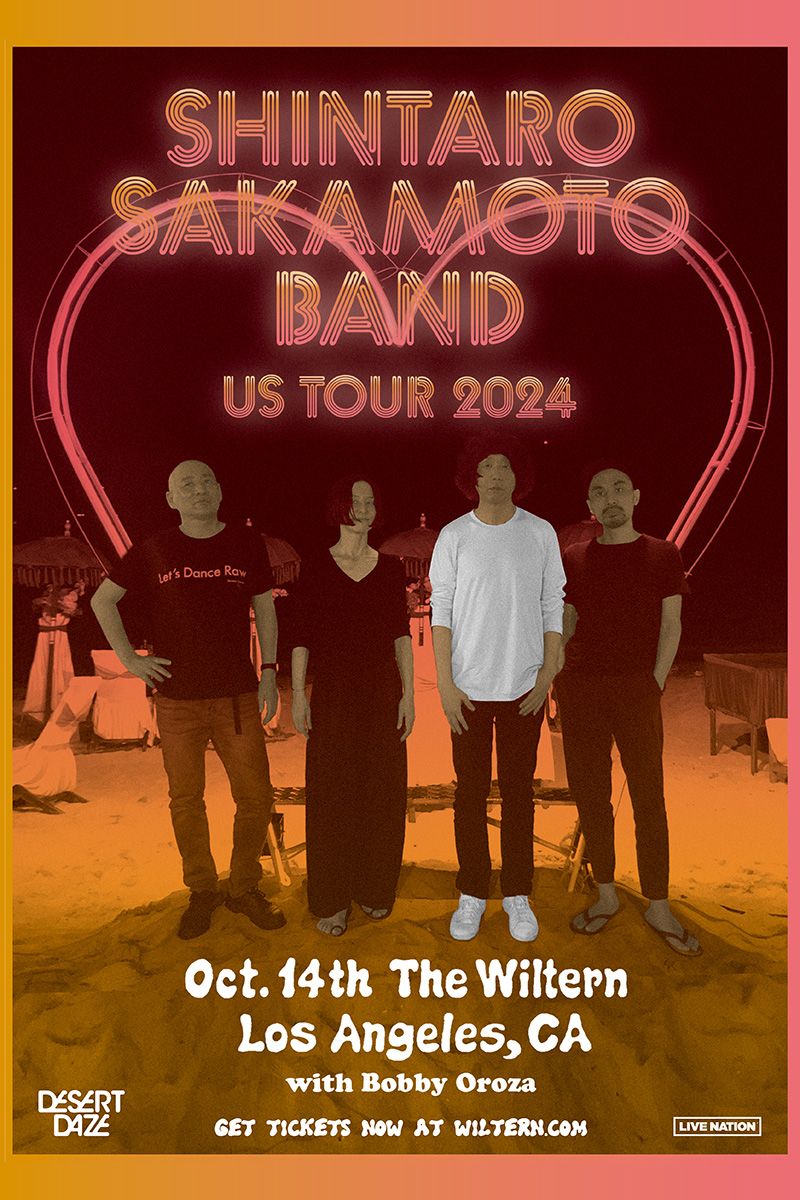 Shintaro Sakamoto at Fonda Theatre, 28 October | Event in Los Angeles | AllEvents